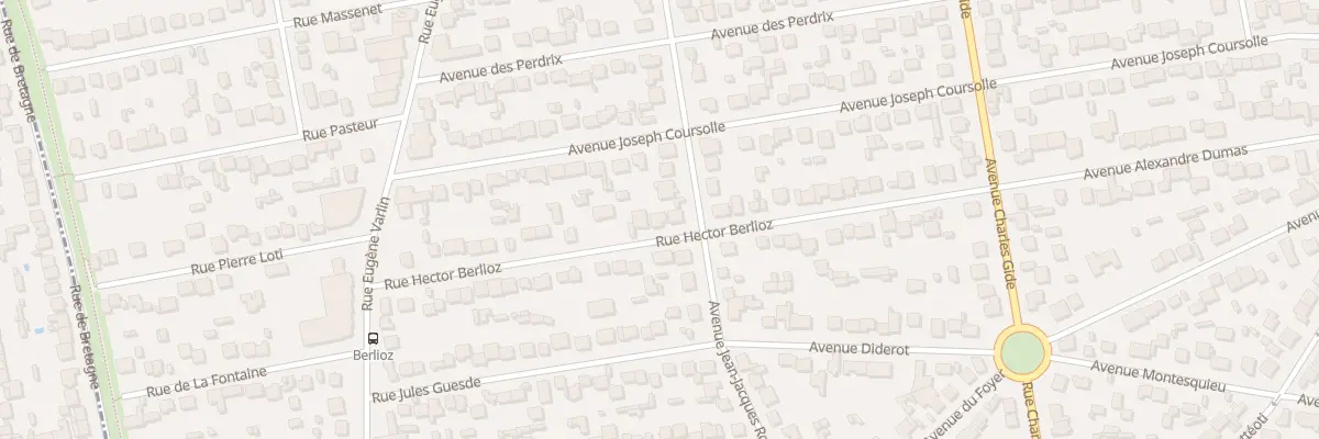Plan du 40 Rue Hector Berlioz à Villeparisis
