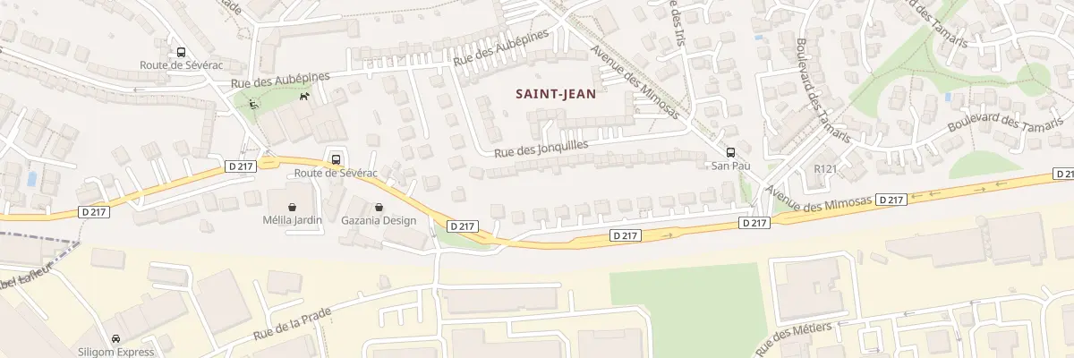 Plan du 24 Rue des Jonquilles à Onet-le-Château