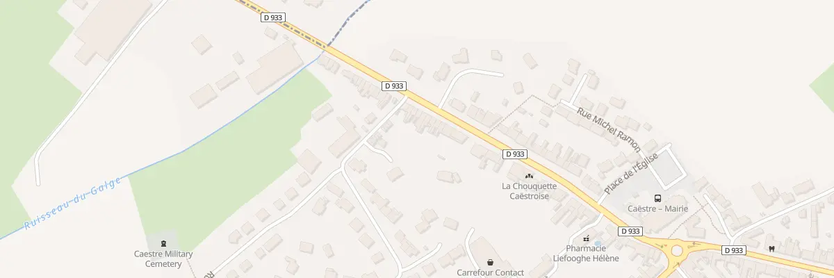 Plan du 297 Av du General de Gaulle à Caëstre