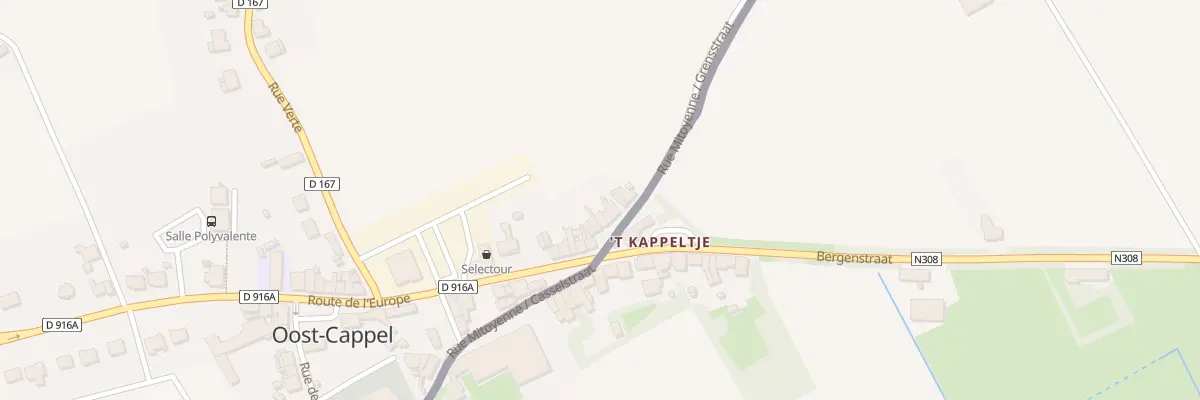 Plan du 17 Rue Mitoyenne à Oost-Cappel