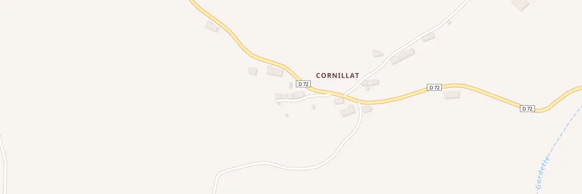 Plan du 5439 Cornilhat à Bagnols