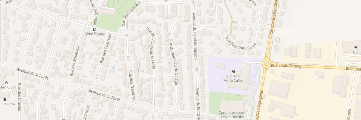 Plan du 25 Rue du Hameau du Village à Courtry
