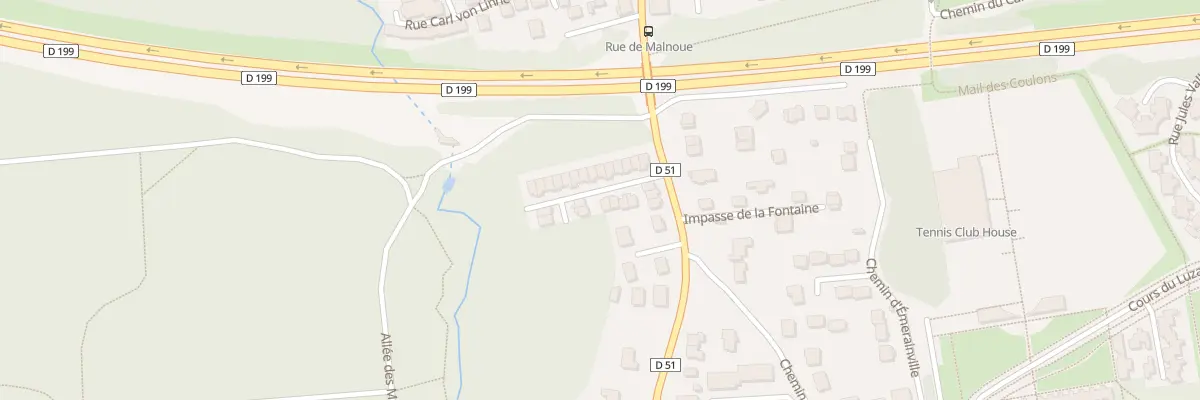 Plan du 52 Rue de Malnoue à Champs-sur-Marne