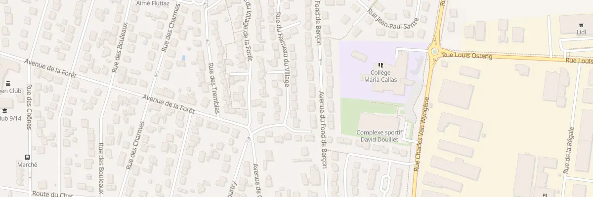 Plan du 13 Rue du Hameau du Village à Courtry