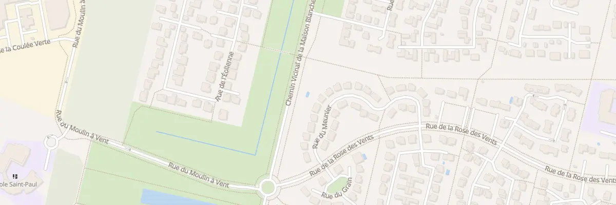 Plan du 11 Rue du Meunier à Cesson