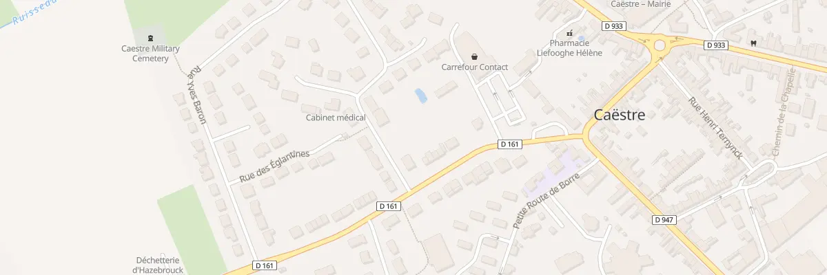 Plan du 164 Rue d’Hazebrouck à Caëstre