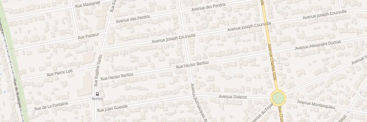 Plan du 38 Rue Hector Berlioz à Villeparisis