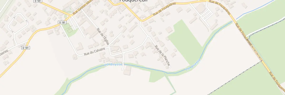 Plan du 20 Rue de l’Eglise à Fouquereuil