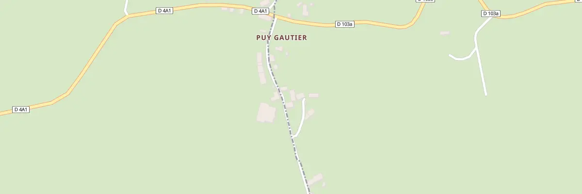 Plan du 5054 Puy Gautier à Charensat