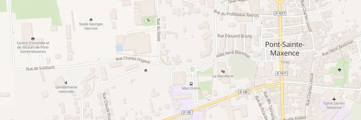 Plan du 4 Rue Théophile Richard à Pont-Sainte-Maxence