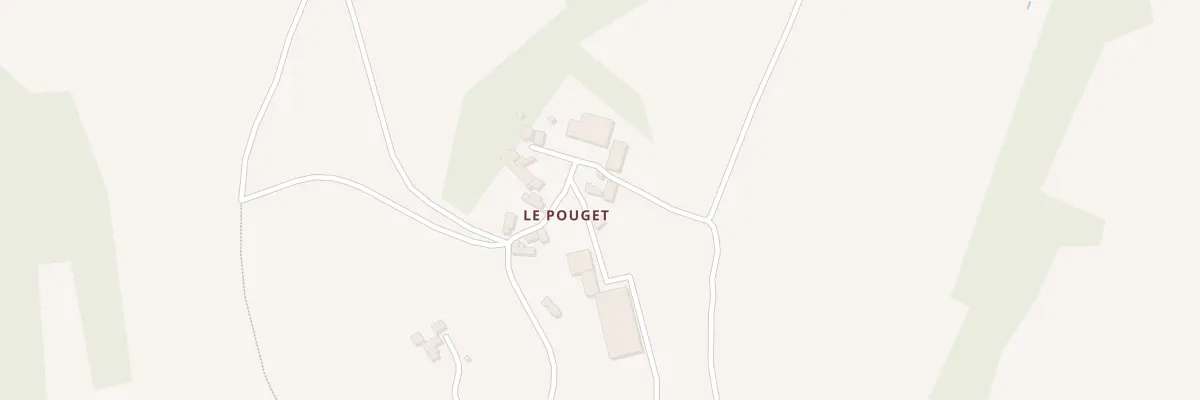 Plan du 5176 Le Pouget à Trémouilles