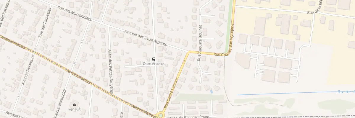 Plan du 19 Rue Désiré Lefèvre à Courtry