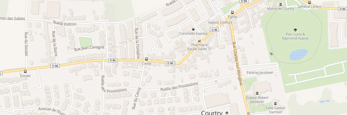 Plan du 48 Rue du Général de Gaulle à Courtry