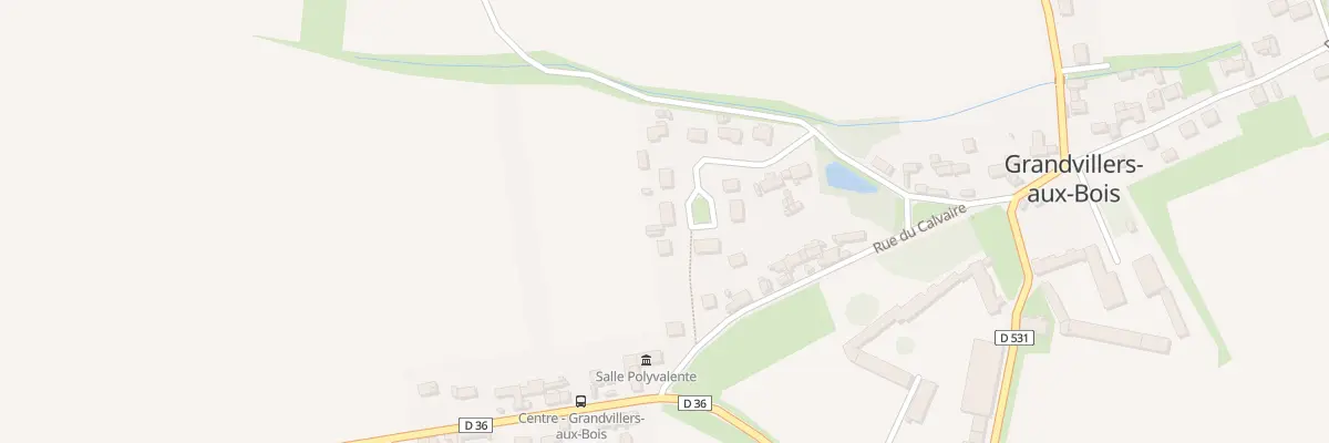 Plan du 6 Les Lilas à Grandvillers-aux-Bois