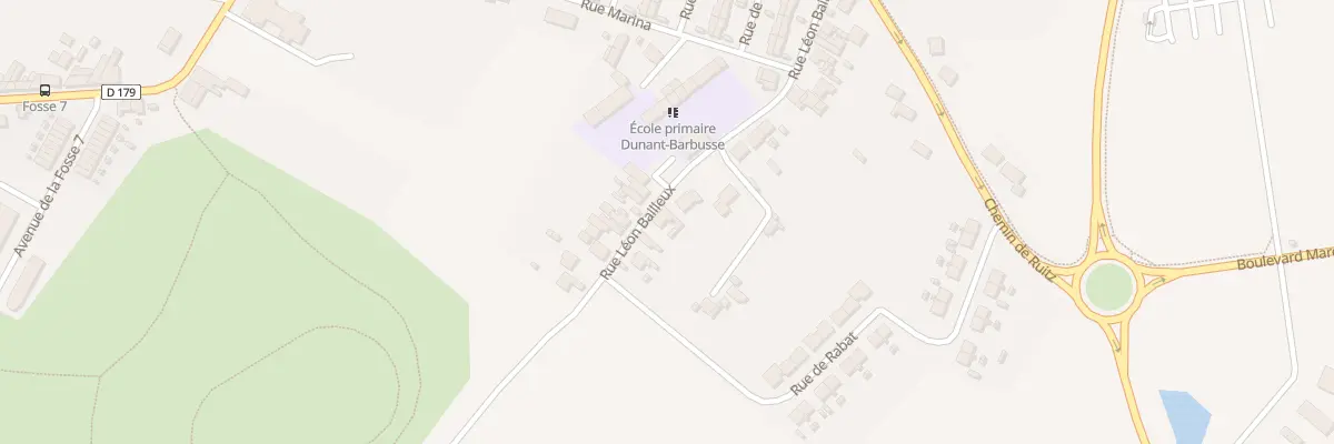 Plan du 35 Rue Leon Bailleux à Barlin