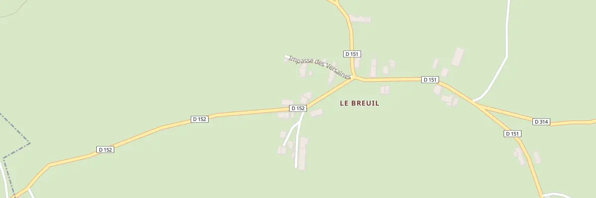 Plan du 6 Rte de Mazirat à Terjat