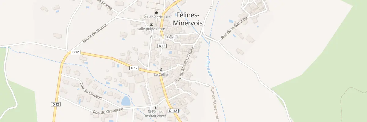 Plan du 18 Rue du Moulin À Huile à Félines-Minervois