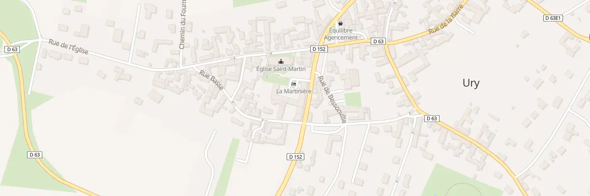 Plan du 12 Rue de Malesherbes à Ury