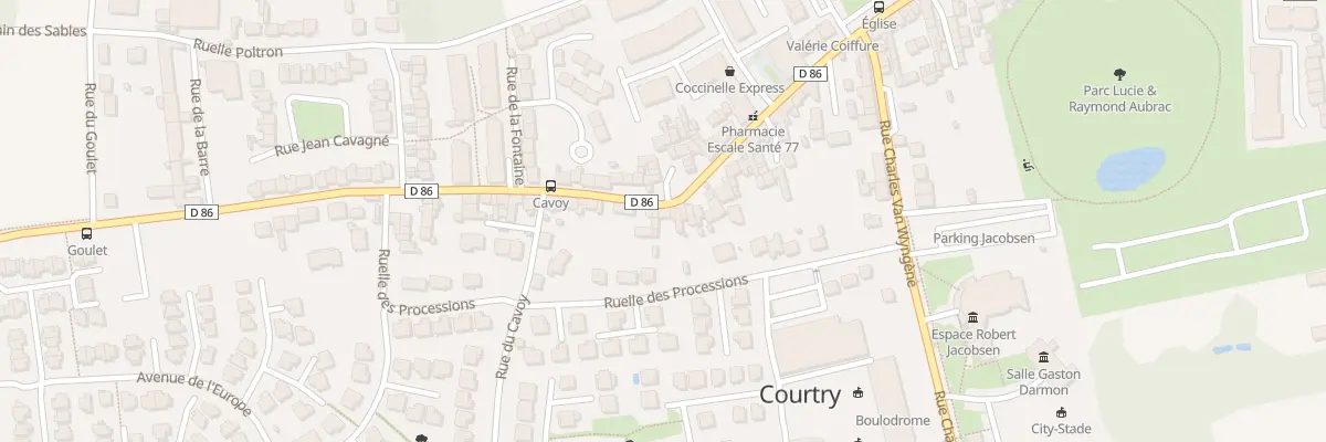 Plan du 47 Rue du Général de Gaulle à Courtry
