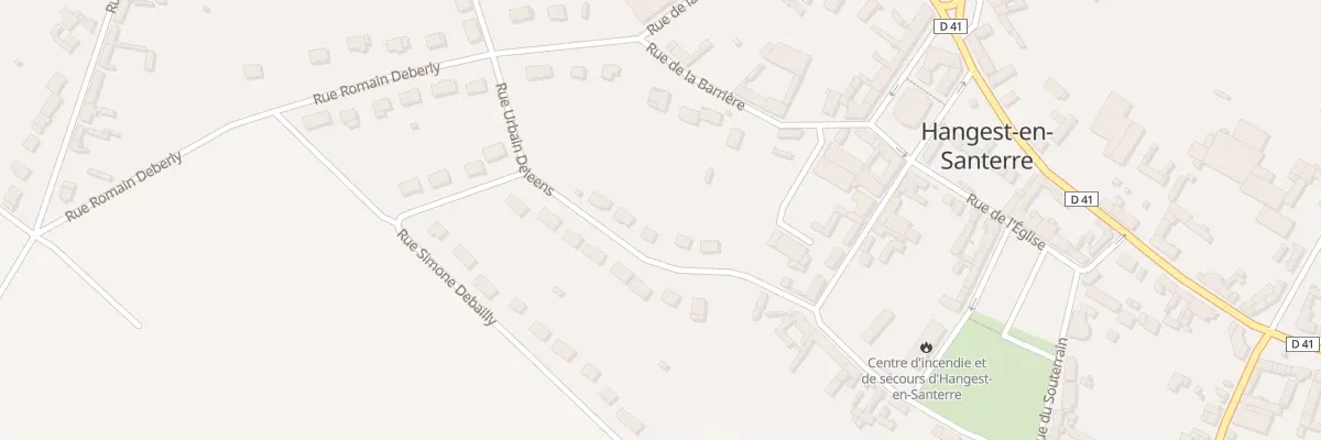 Plan du 5 Rue Urbain Deleens à Hangest-en-Santerre