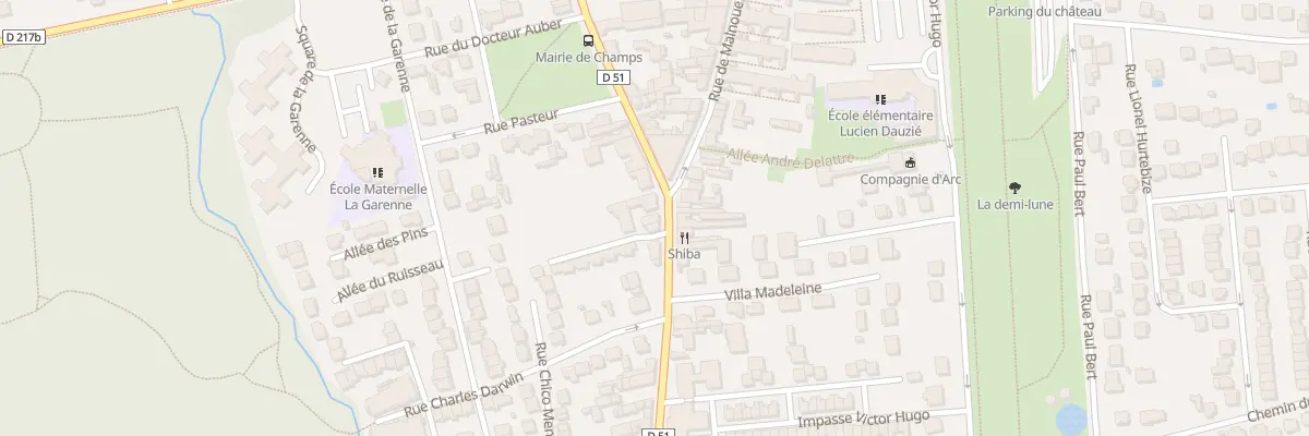 Plan du 32B Rue de Malnoue à Champs-sur-Marne