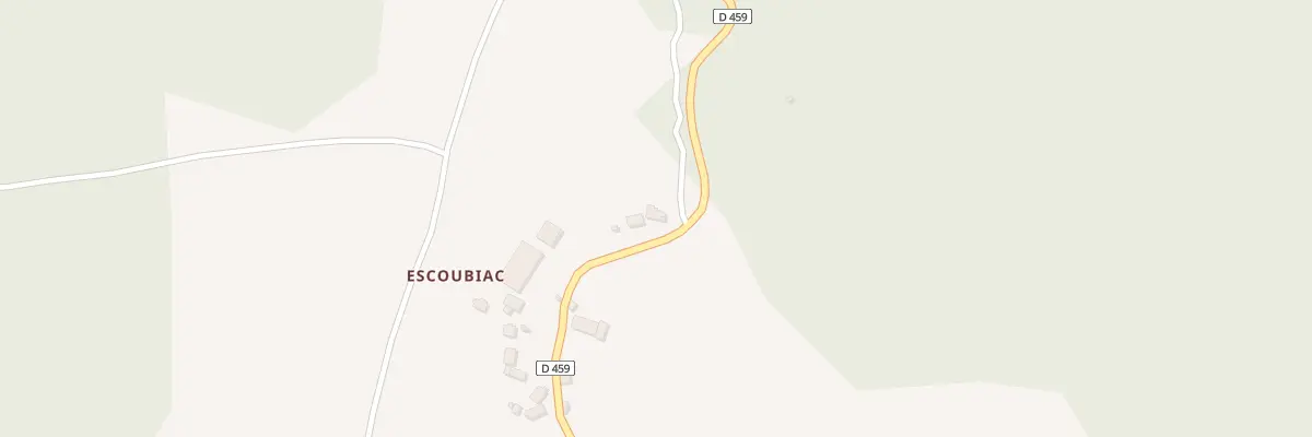 Plan du 5080 Escoubiac à Cros-de-Ronesque