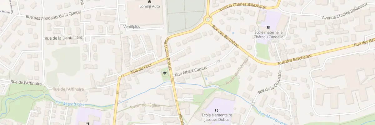 Plan du 5 Rue Albert Camus à Pontault-Combault