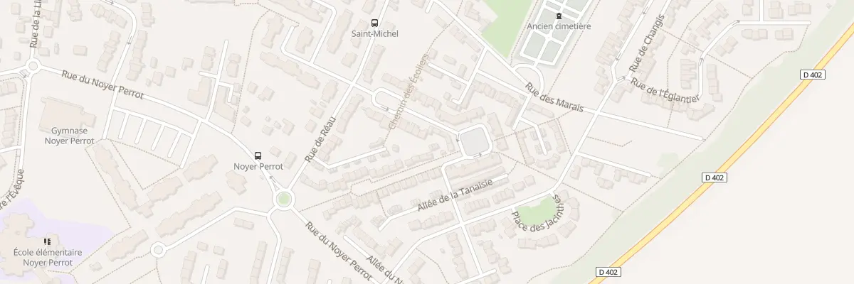 Plan du 102 Rue de la Fosse de la Justice à Moissy-Cramayel