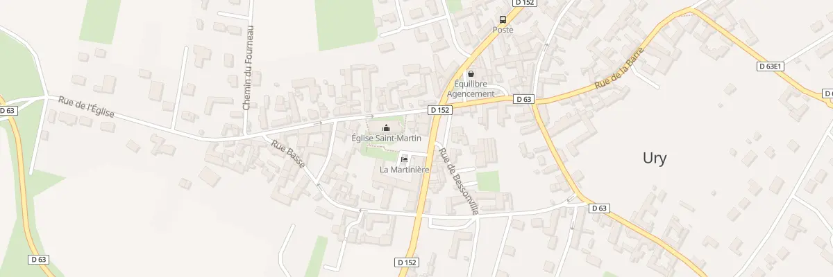 Plan du 4 Rue de Malesherbes à Ury
