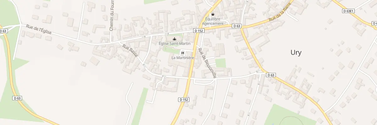 Plan du 14 Rue de Malesherbes à Ury