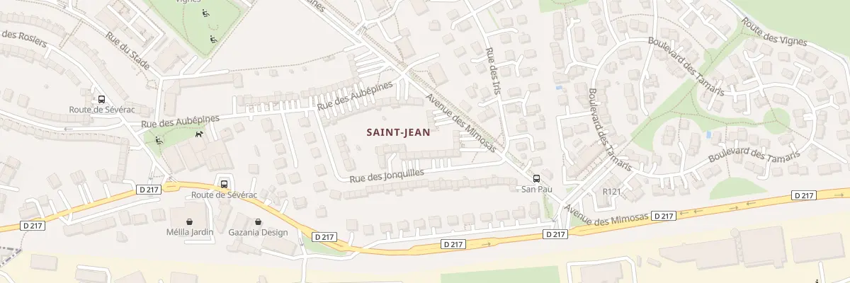 Plan du 27 Rue des Jonquilles à Onet-le-Château