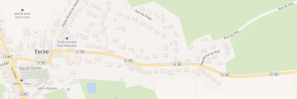 Plan du 445 Rue de Godewaersvelde à Eecke