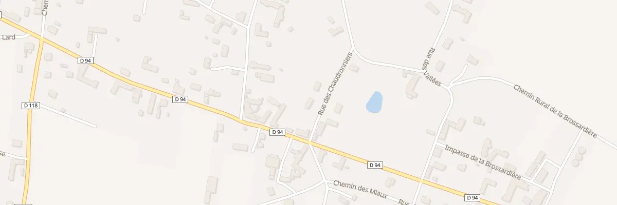 Plan du 3 Rue des Chaudronniers à Mignerette