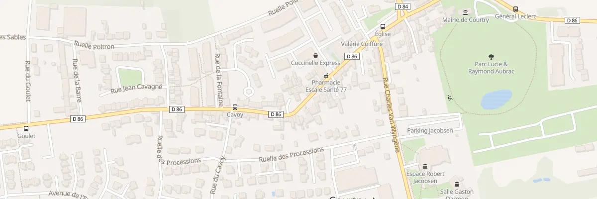 Plan du 50A Rue du Général de Gaulle à Courtry