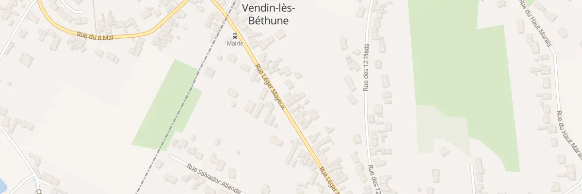 Plan du 776 Rue Leger Mayeux à Vendin-lès-Béthune