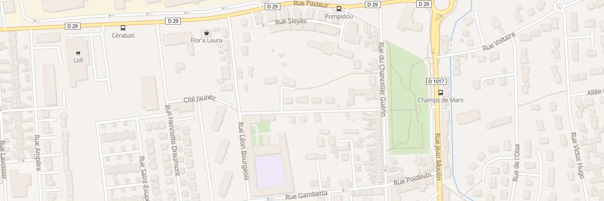 Plan du 6 Rue Garnier à Pont-Sainte-Maxence