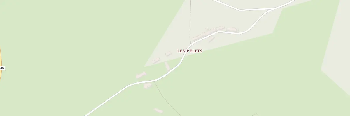 Plan du 5 Les Pelets à Morogues