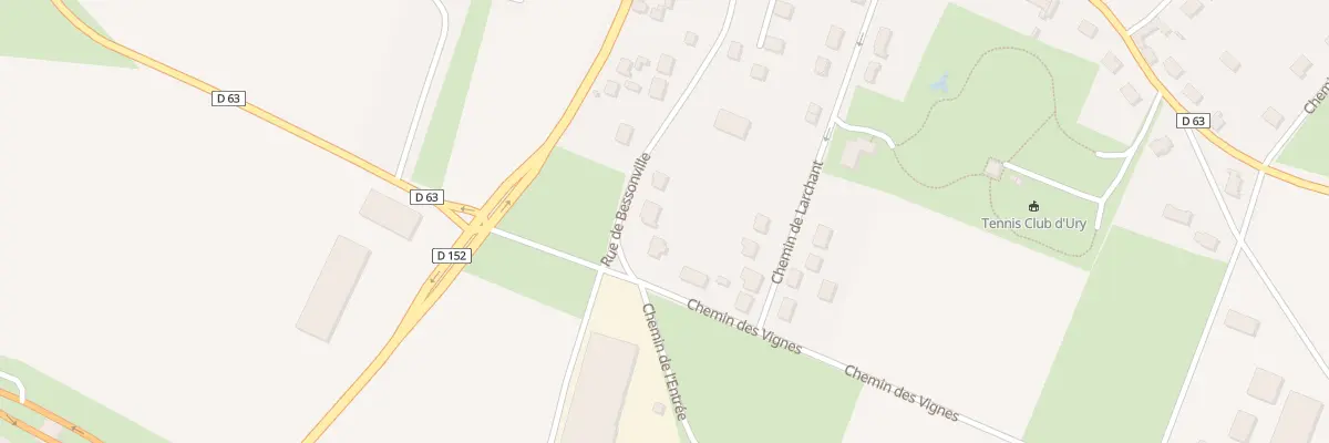 Plan du 17 Rue de Bessonville à Ury