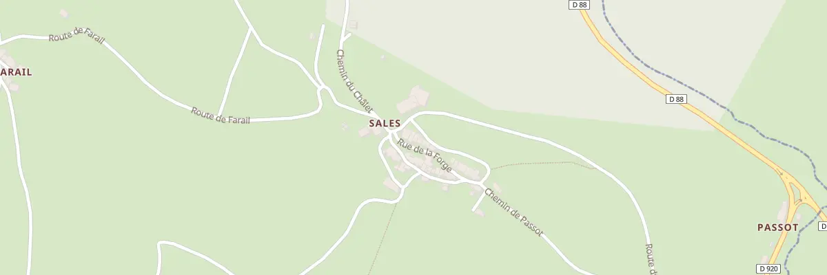 Plan du 5235 Sales à Lacabarède