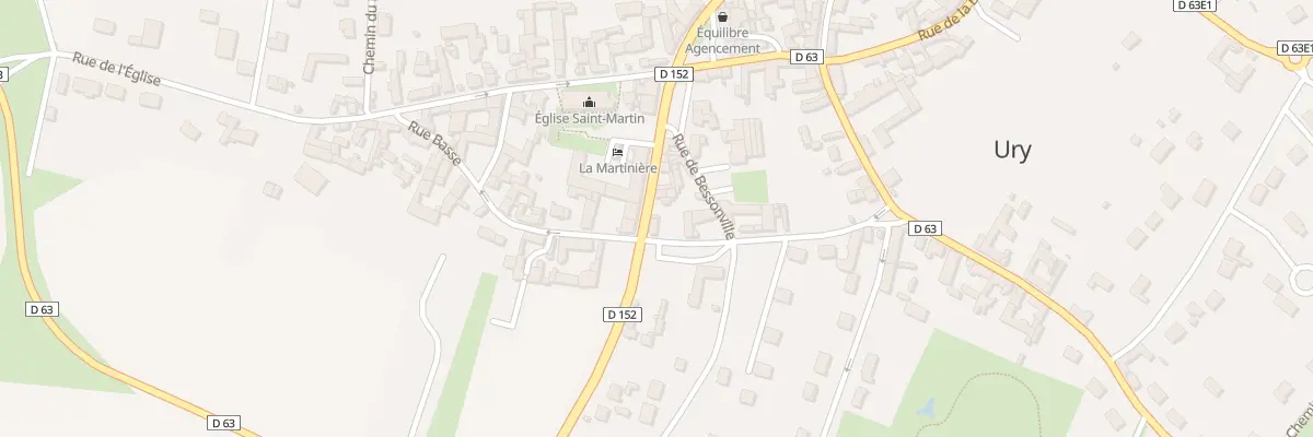 Plan du 13 Rue de Malesherbes à Ury
