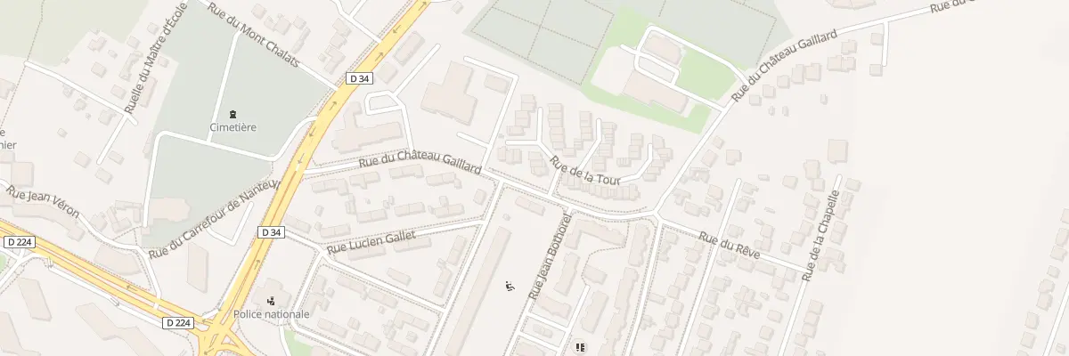 Plan du 3 Rue de la Tour à Chelles