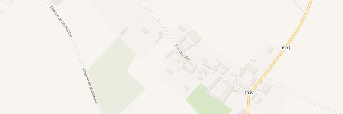Plan du 23 Rue des Lilas au Frestoy-Vaux