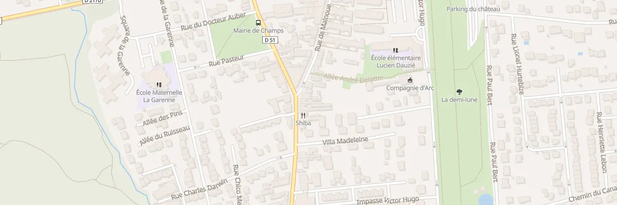 Plan du 23B Rue de Malnoue à Champs-sur-Marne