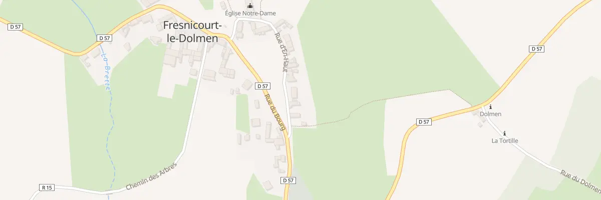 Plan du 19 Rue d’En-haut à Fresnicourt-le-Dolmen