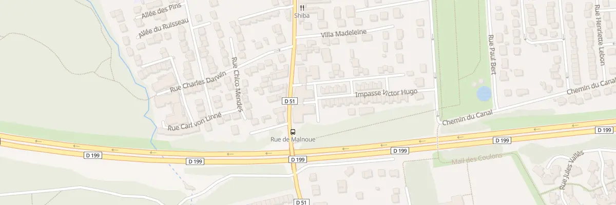 Plan du 43 Rue de Malnoue à Champs-sur-Marne