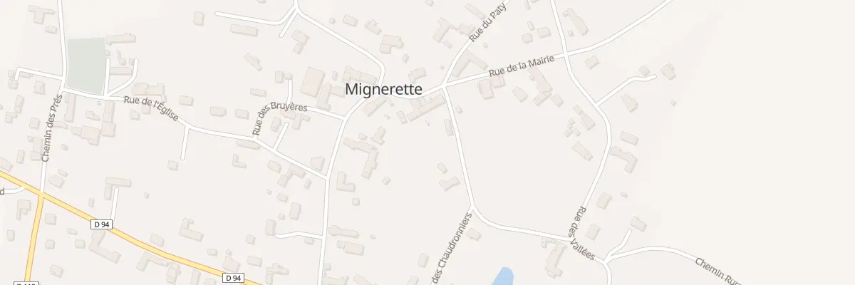 Plan du 18 Rue de la Mairie à Mignerette