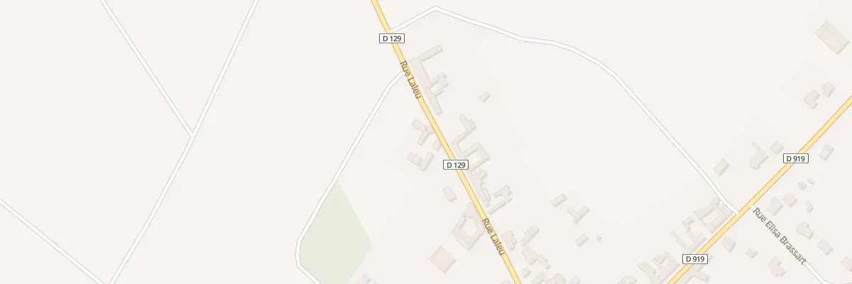 Plan du 23 Rue Laleu à Mailly-Maillet