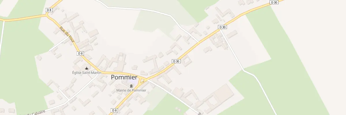 Plan du 5 Rue de Berles à Pommier