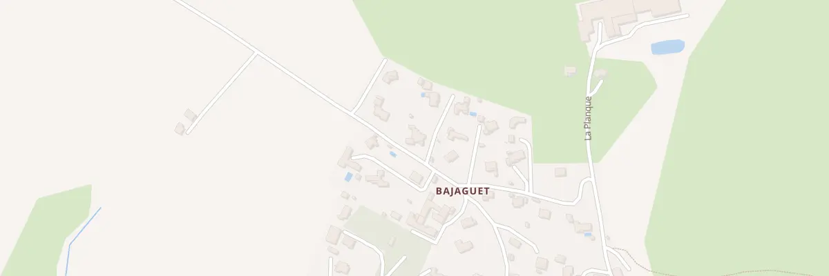 Plan du 12 Bajaguet à Sainte-Radegonde