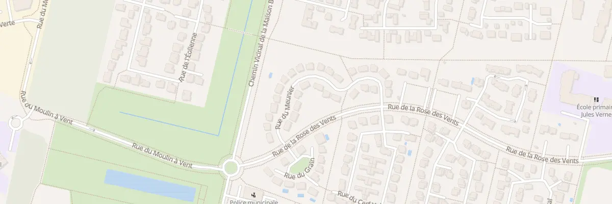 Plan du 8 Rue du Meunier à Cesson